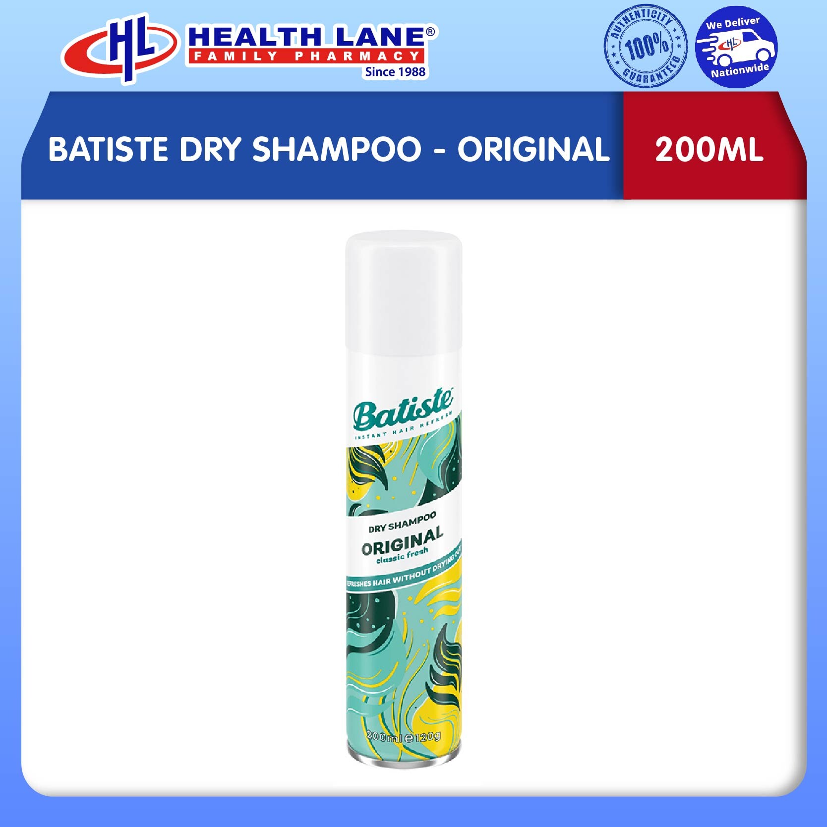 BATISTE DRY SYAMPU (200ML) - ORIGINAL